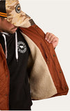 McKinlay Mens Puffer Vest Water Proof  - Tobacco / Charcoal