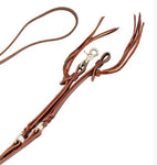 Zilco - Latigo Leather Roping Reins with O-Rings