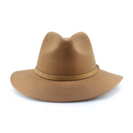 Oogee - Murray Wool Felt Fedora Hat - Dark Camel