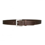 Genuine Full Grain Leather Stitched 1 1/2 inch belt