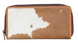 Zippered Cowhide Wallet – Montreal