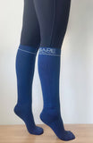 BARE Compression Sock - Logo - Navy