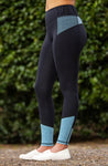 Bare - Performance Riding Tights - Neon Blue