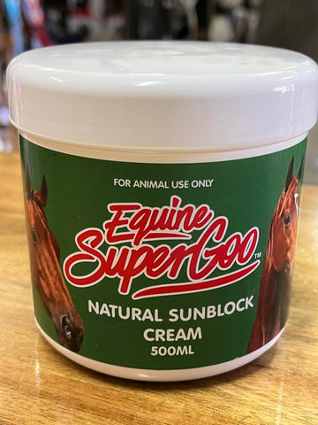Equine Super Goo Sunblock Cream - 500ml