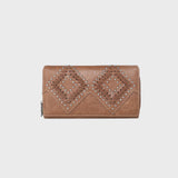 Trinity Ranch - Leather Stitch Collection Wallet - Brown