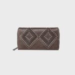 Trinity Ranch - Leather Stitch Collection Wallet - Coffee