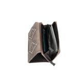 Trinity Ranch - Leather Stitch Collection Wallet - Coffee