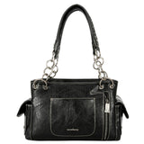 Trinity Ranch USA - Tooled Collection Concealed Carry Satchel - Black