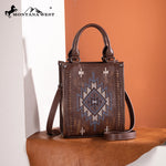 Montana West - Embroidered Aztec Small Tote/Crossbody