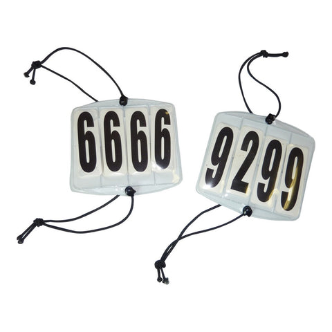 Bridle Numbers - 4 slots - Square