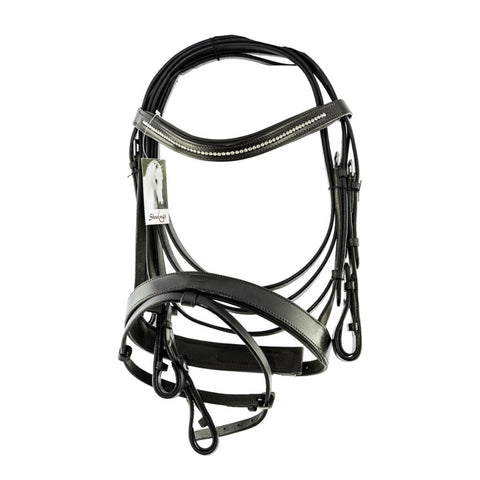 Showcraft - Krystal Hanoverian Bridle with Bling Browband