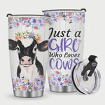 Cow - Coffee 20oz Stainless Steel Tumbler / Mug