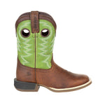 Durango Lil' Rebel Pro Big Kid's Lime Western Boot