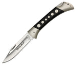 Excalibur Large Black Disk 3.5" Clip Point Folding Knife