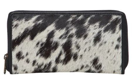 Zippered Cowhide Wallet – Montreal
