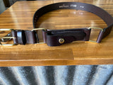 Boss Cocky - Brass Station Belt with Knife Pouch