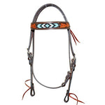 Fort Worth - Turquoise Beaded Headstall - FULL