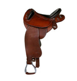 Syd Hill - Barkley Stock Saddle with Swinging Fender, Leather - SHX Adjustable Tree